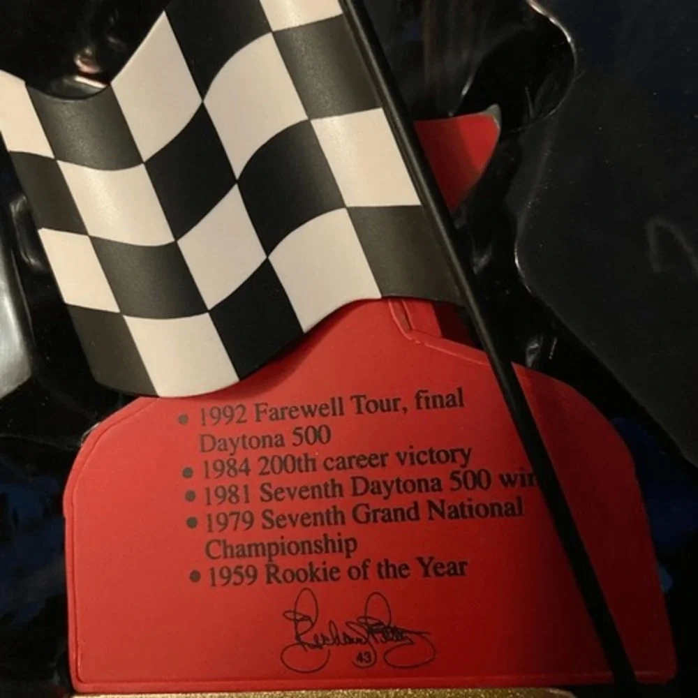 Vintage NWT Richard Petty Hallmark #43 Keepsake Ornament with‎ Card 1998 NASCAR